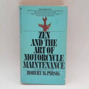 Robert M. Pirsig Zen and the Art of Motorcycle Maintenance Paperback Bantam Good
